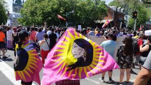 Marche en soutien à la famille de Joyce Echaquan
