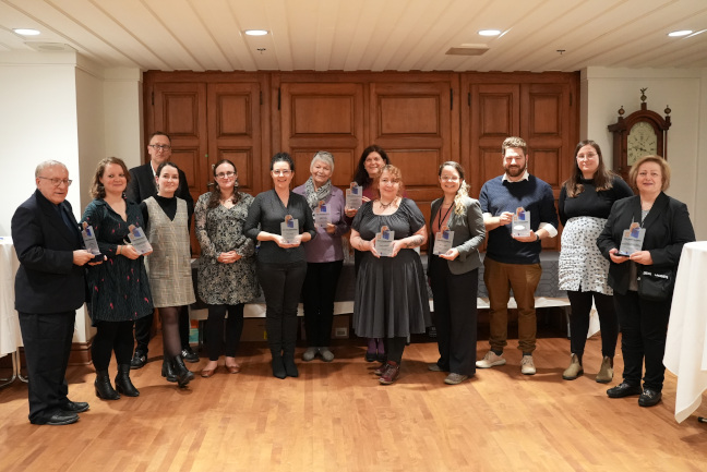 Tous les gagnants et gagnantes de la soirée | Photo : Martin Bolduc