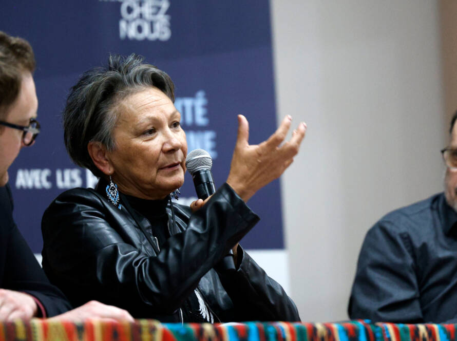 Conférence de Natshin Rousselot et Michel Andraos lors du rassemblement du 30e anniversaire de MCN | Photo : Pascal Huot/MCN