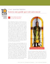 <span style="color: red;">NOUVEAU</span><br>
Édition 2026 en français - Format PDF Fiche AL Kateri Tekekwitha - édition 2026