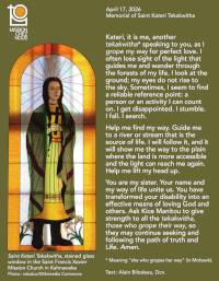 <span style="color: red;">NEW</span><br>
Long Prayer - Visual Media<br>
2026 English Edition - PDF Format Visuel Ste Kateri 17 avril 2026 miniature Web AN